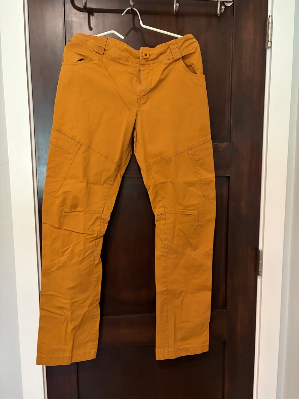 Women’s Cargo Hiking Pants - Mustard